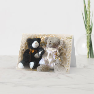 Golden Anniversary Bouquet from Bear Card