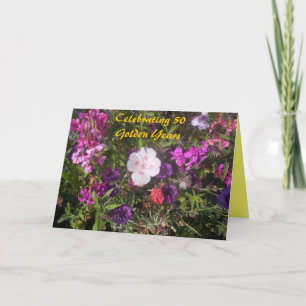 Golden Anniversary card