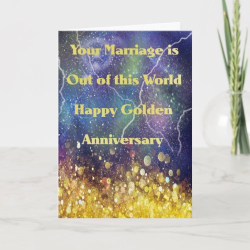 Golden Anniversary Card Out of this World Magic Card