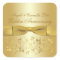 Golden Anniversary Heart Shaped Sticker