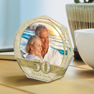 Golden Anniversary Photo Block