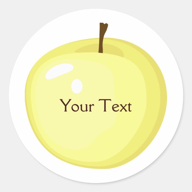 Golden Apple Sticker (Front)