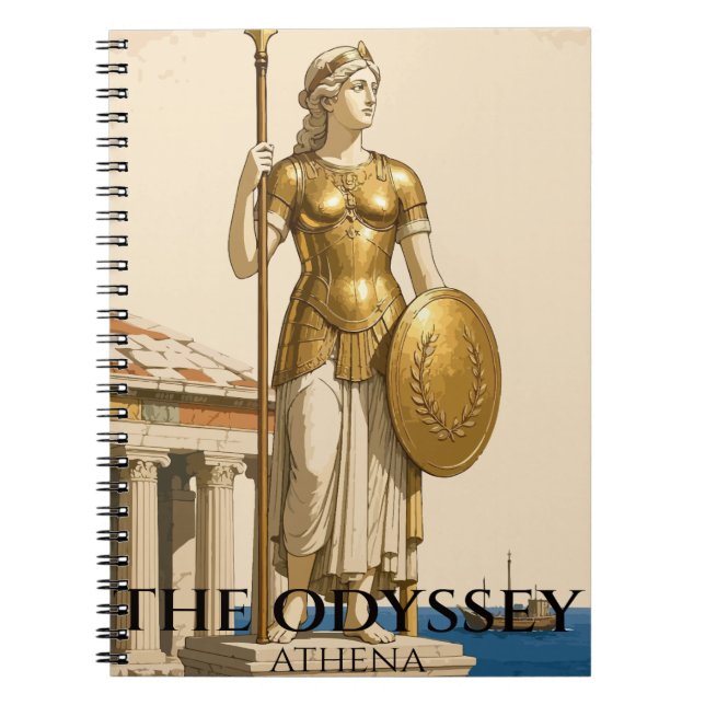 Golden Armor of Wisdom Notebook (Front)
