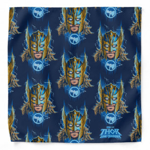 Golden Armor Thor Helmet Graphic Bandana