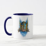 Golden Armor Thor Helmet Graphic Mug