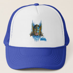 Golden Armor Thor Helmet Graphic Trucker Hat