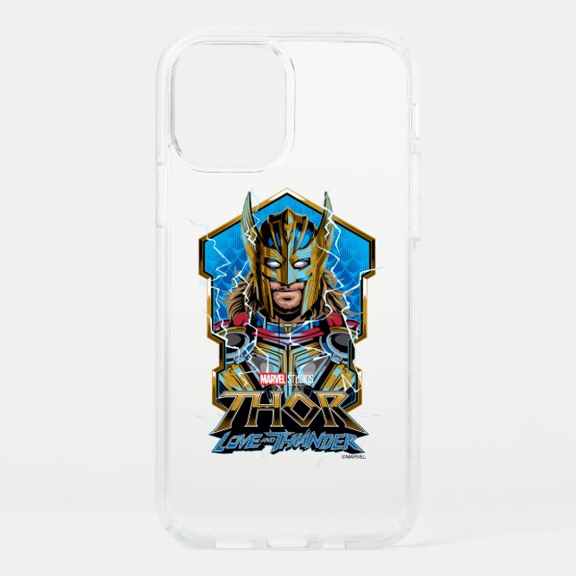 Golden Armor Thor Love and Thunder Graphic Speck iPhone 12 Case (Front)