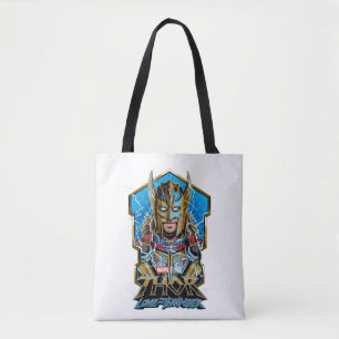 Golden Armor Thor Love and Thunder Graphic Tote Bag