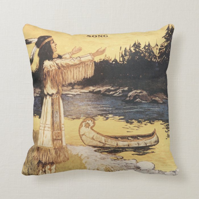 Golden Arrow Song Pillows