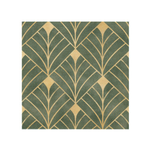 Golden Art Deco: Luxurious Seamless Style