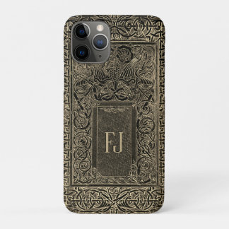 Golden Art Deco Phone Case with your Initial(s)
