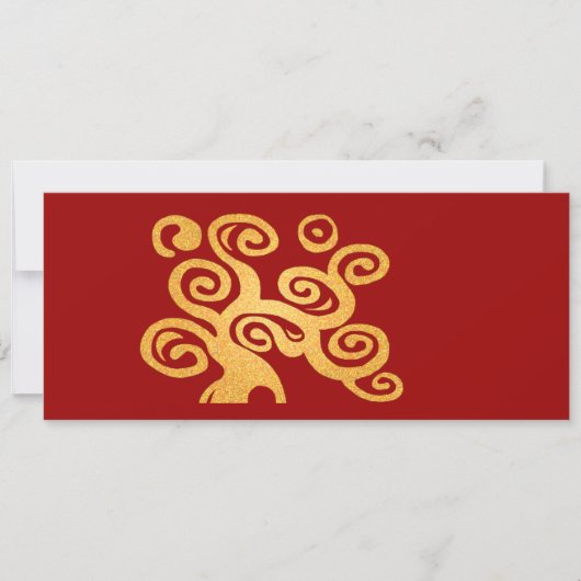 Golden art nouveau tree (Front)