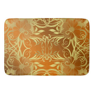 golden Asian+blossom , party +favor, favor+ tag, Bath Mat