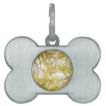 Golden Aspen Forest Canopy Pet Name Tag