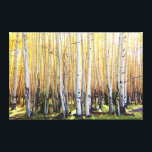 Golden Aspens Canvas Print<br><div class="desc">Aspens near Alpine Arizona</div>