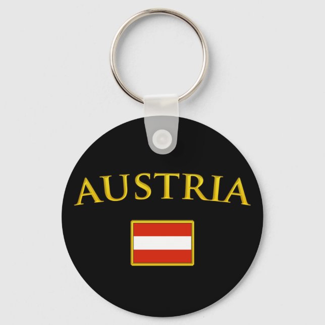 Golden Austria Keychain (Front)