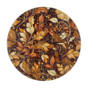Golden Autumn Cutting Board