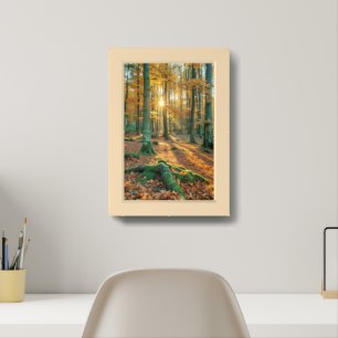 Golden Autumn Framed Art