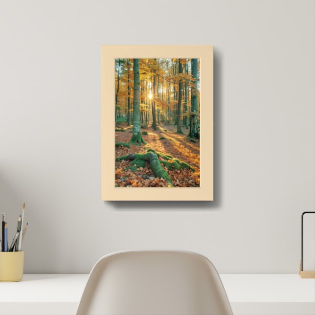 Golden Autumn Framed Art (Home Office)