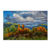 Golden Autumn in the Mountains