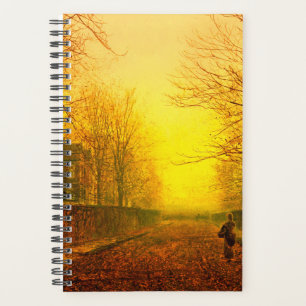 Golden Autumn John Atkinson Grimshaw Planner