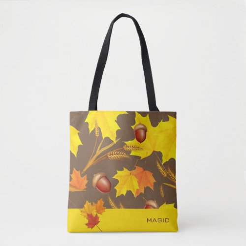 Golden Autumn Tote Bag