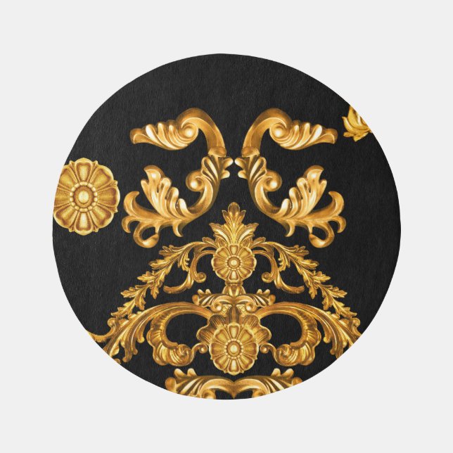 Golden Baroque, Ornamental Elements. Rug (Front)