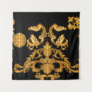 Golden Baroque, Ornamental Elements. Tapestry