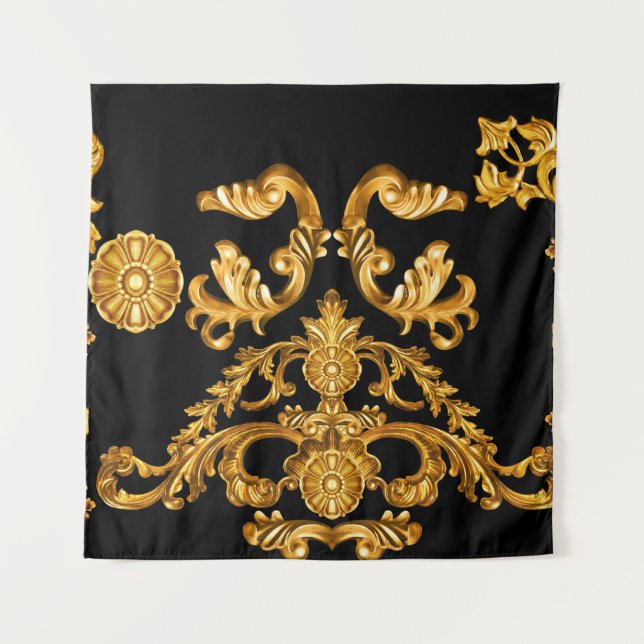Golden Baroque, Ornamental Elements. Tapestry (Front)