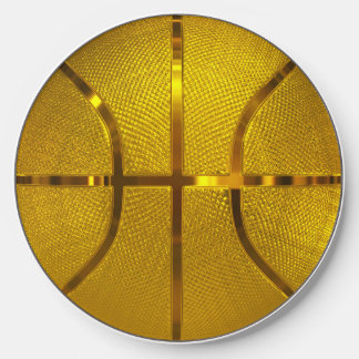 Golden Basketball Wireless Charger