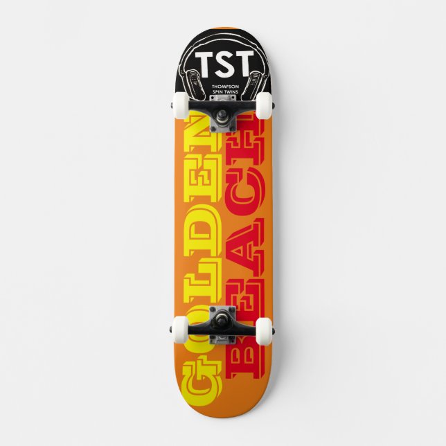 GOLDEN BEACH  OFFICIAL Skateboard (Front)