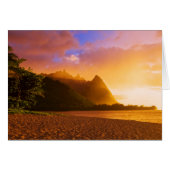 Golden beach sunset, Hawaii (Front Horizontal)