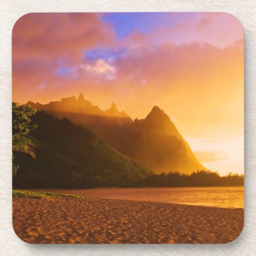 Golden beach sunset Hawaii Coaster