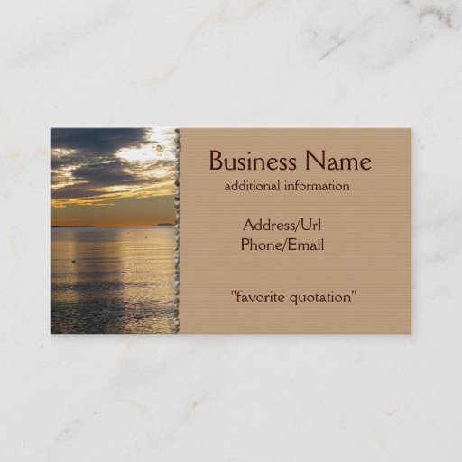 Customizable Golden Beams Business Card Templates