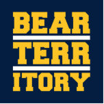 Golden Bear Territory Cutout<br><div class="desc">Check out these official Bear Territory products! You can personalize your own UC Berkeley merchandise on Zazzle.com to show off your University of California pride. This Cal gear is perfect for students,  friends,  family,  staff,  and alumni.  Go Golden Bears!</div>