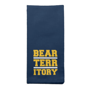 Golden Bear Territory Napkin