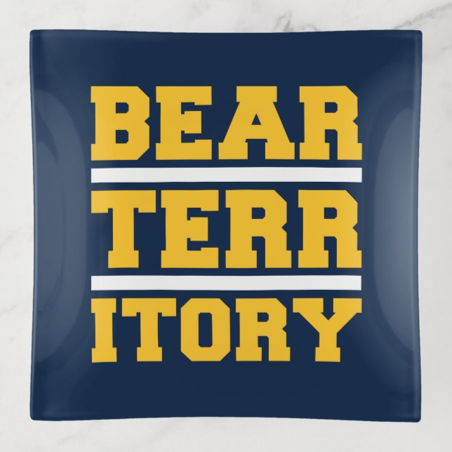 Golden Bear Territory Trinket Tray (Front)
