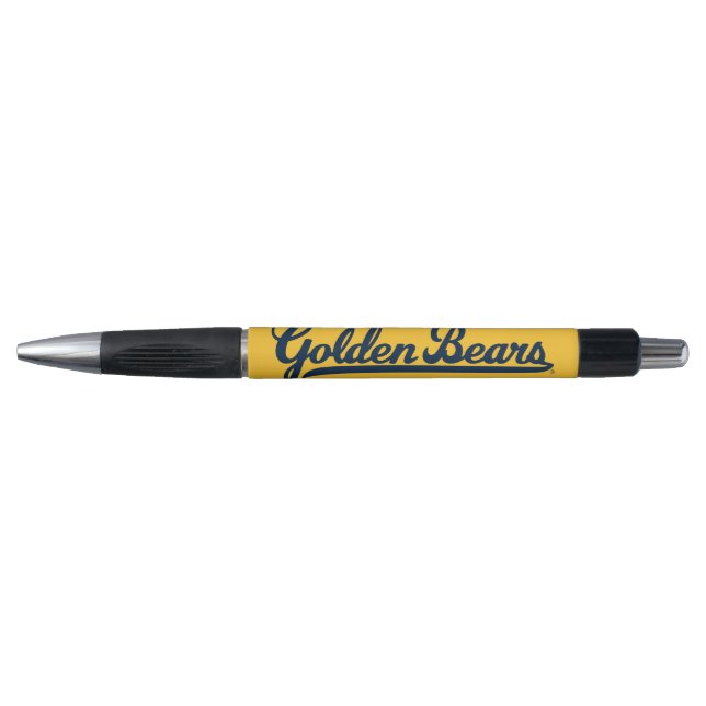 Golden Bears Blue Script Pen (Front)