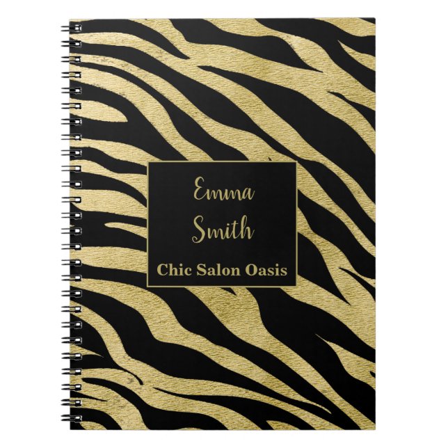 Golden Beauty Salon Journal (Front)