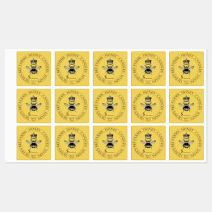 Golden Bee And Crown Bee Price Product Labels