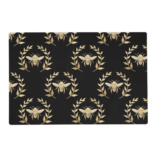 Golden Bee Placemat (Front)