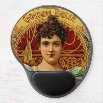 Golden Belle Gel Mouse Pad by BluePress at Zazzle