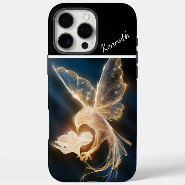 Golden Bird and Bloom Case-Mate iPhone Case (Back)