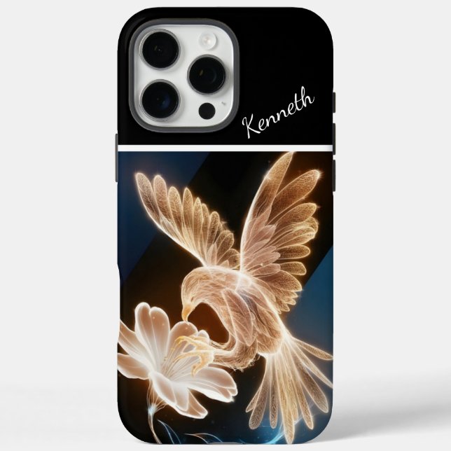 Golden Bird & Bloom Case-Mate iPhone Case (Back)