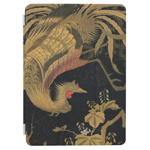 Golden Bird Japanese Rich Classic Art iPad Air Cover