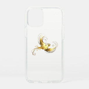 Golden Bird on Black Background Speck iPhone 12 Mini Case