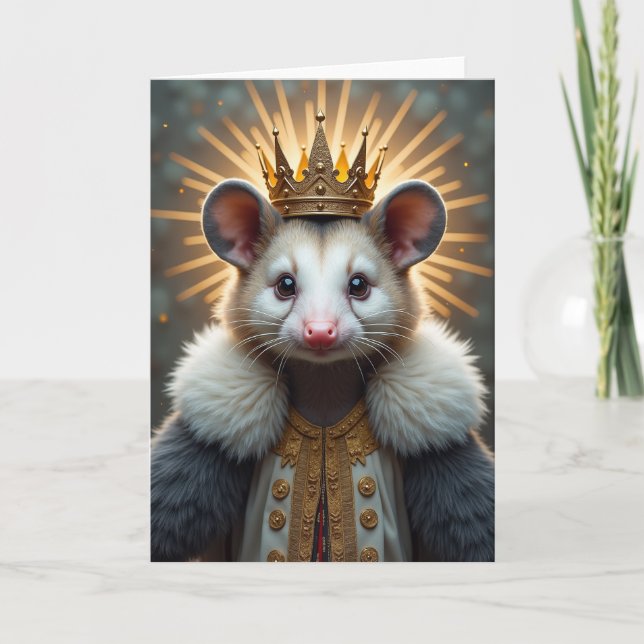 Golden Birthday Creature Card (Front)