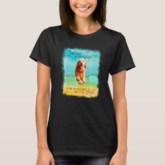 Golden  Birthday For Kids Teen Adult Love Dog T-Shirt