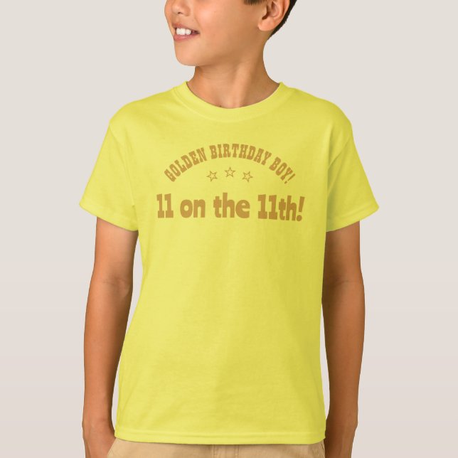 Golden Birthday T-Shirt (Front)