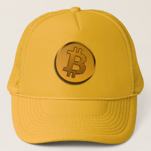 Golden Bitcoin Hat